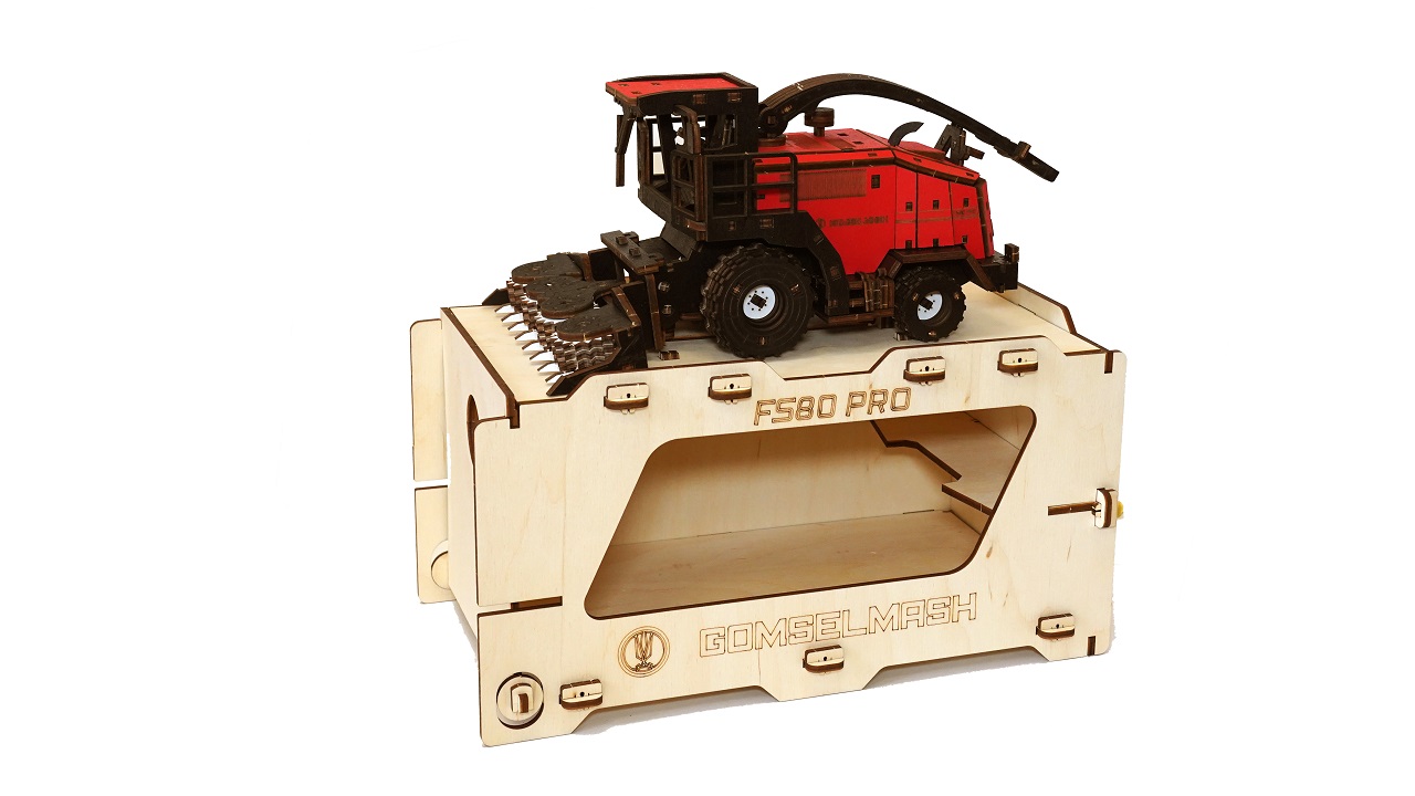 Комплект «Комбайн FS80 PRO цветной + Гараж»