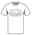 Футболка унисекс STAN, хлопок, белый (С кабиной)