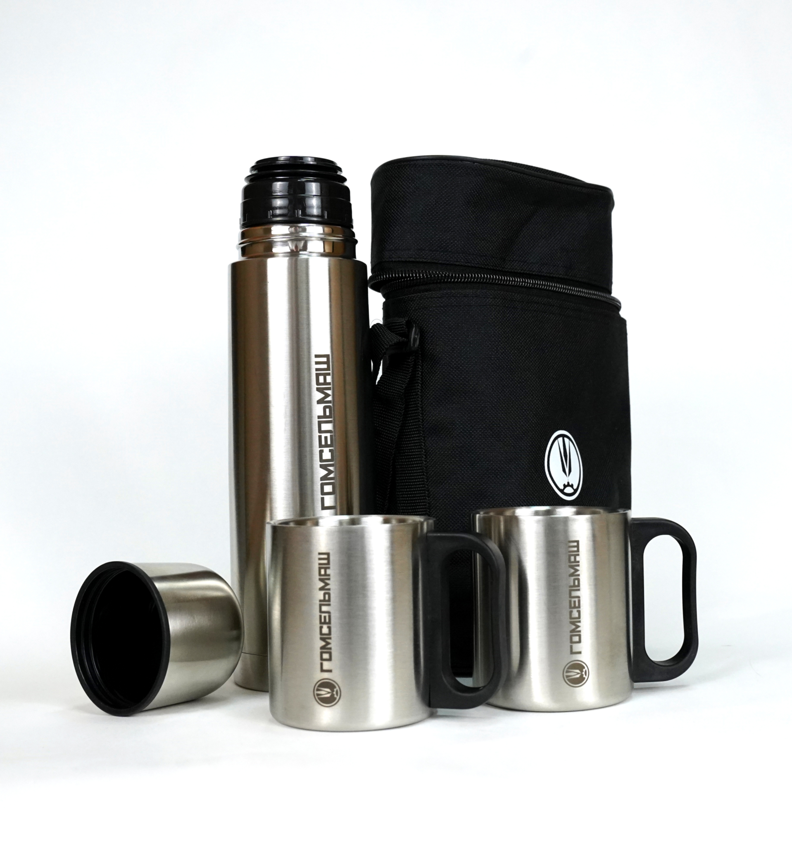 Набор в чехле Термос + 2 кружки