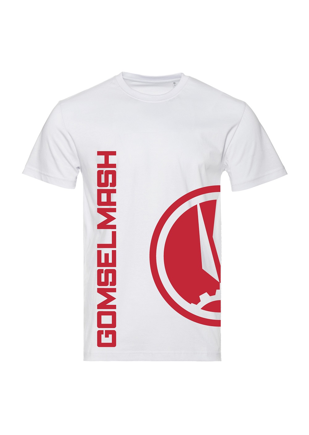 Футболка унисекс без бокового шва STAN, хлопок, белый