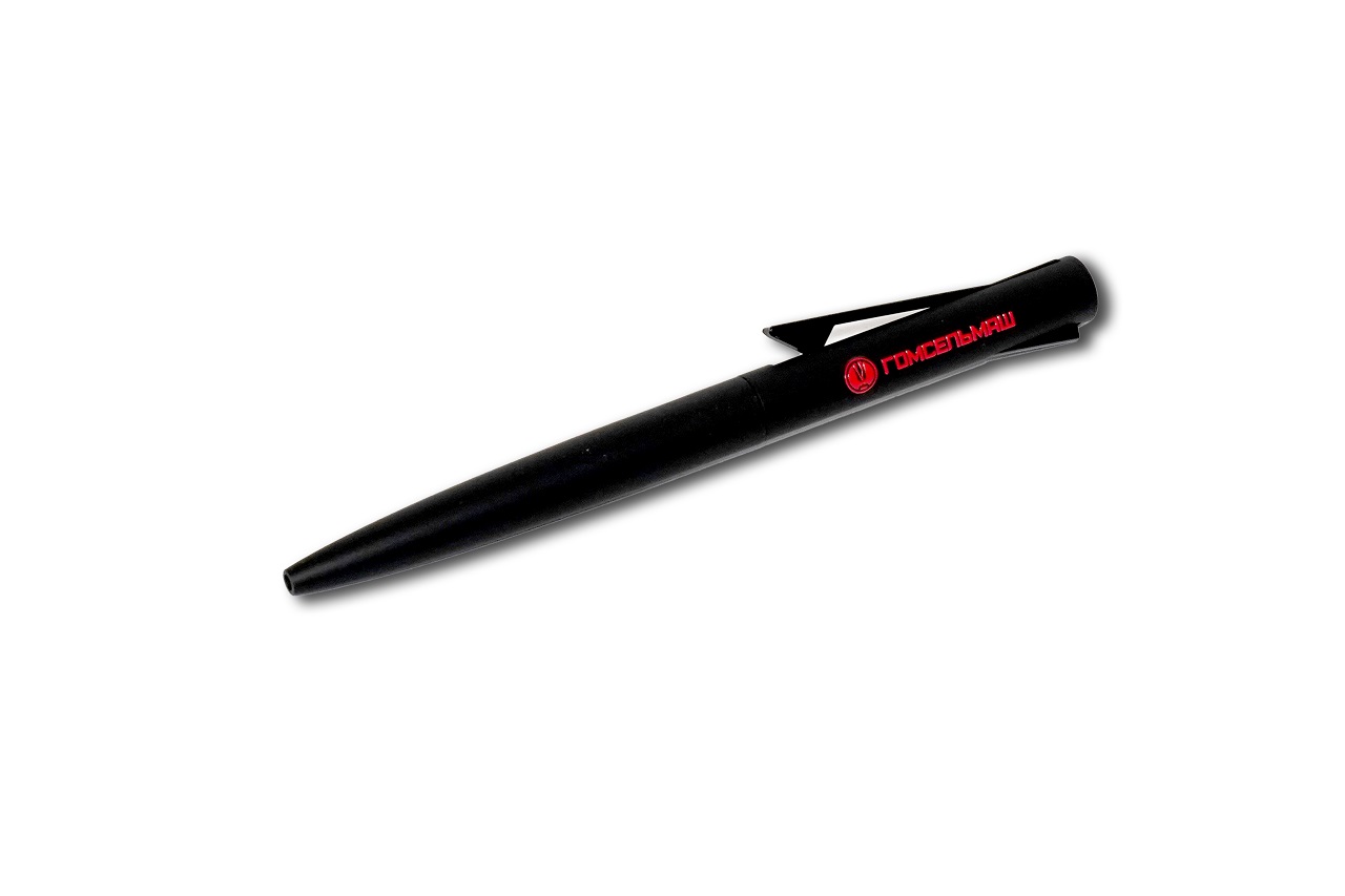 Ручка шариковая Софт Тач, металлическая, черная SAMURAI